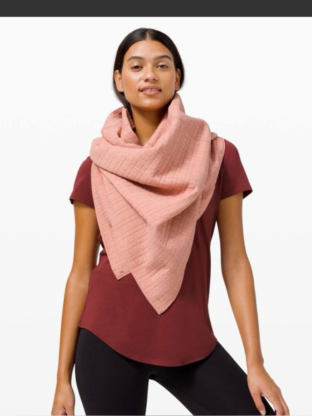 Lululemon Vinyasa Scarf *Quilt
Pink Pastel